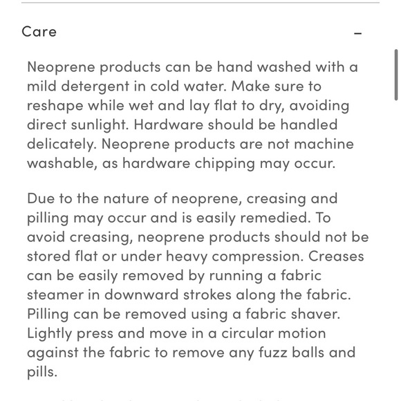 SOLD!!! NWT Dagne Dover Small Neoprene Landon in Skyway Blue - Picture 6 of 7